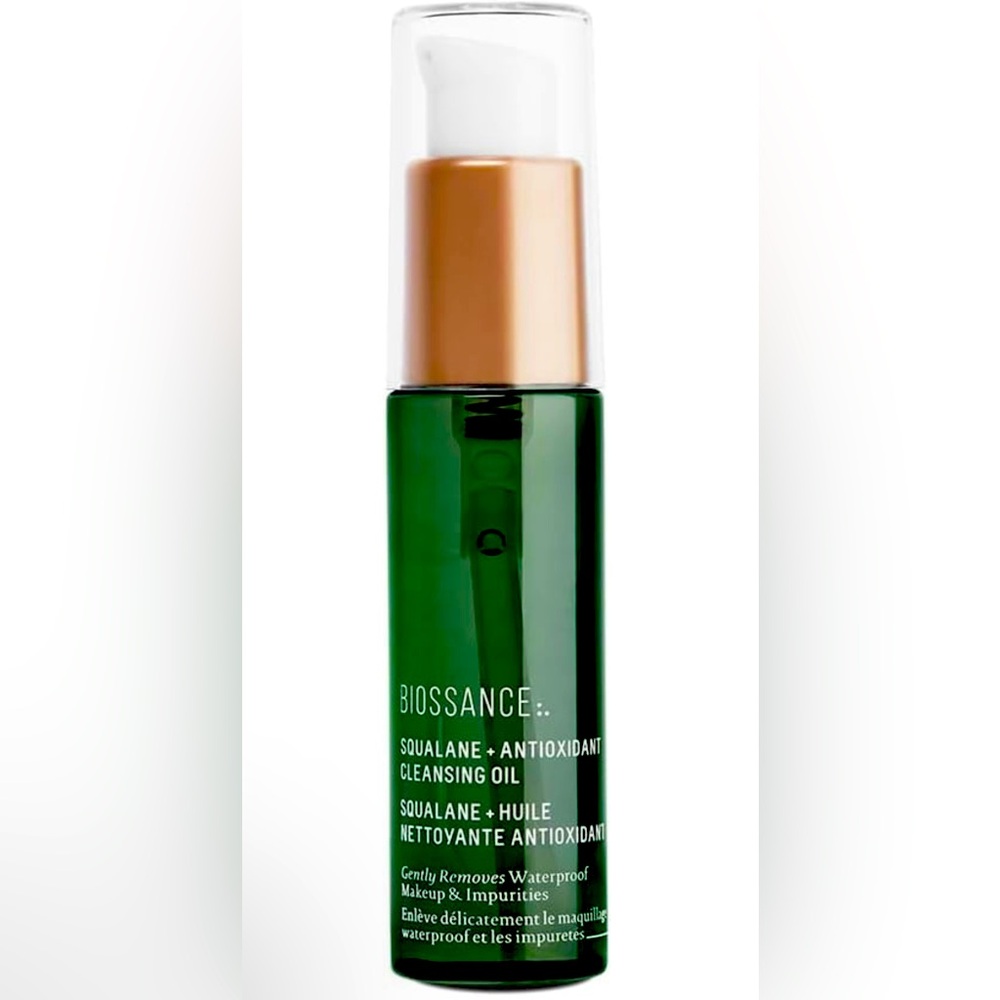 NWT BIOSSANCE Squalane + Antioxidant Cleansing Oil